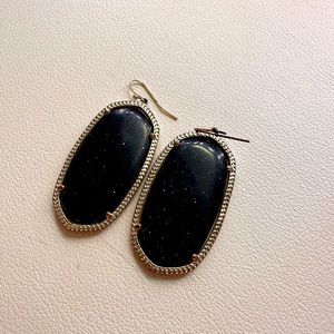 Black Kendra Scott Danielle earrings